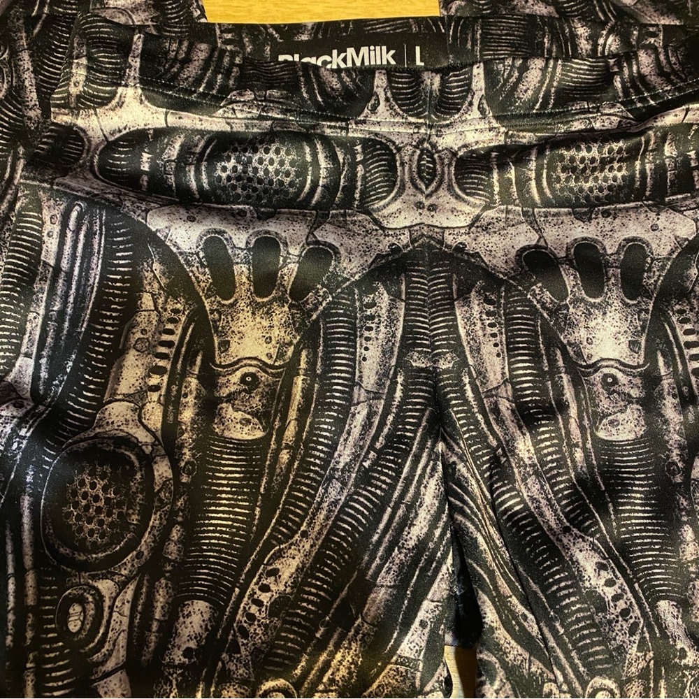 BlackMilk Next World Machine Leggings Size L